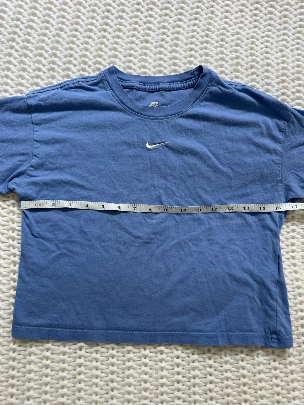 Baby’s Nike Light Blue Short-Sleeve Crewneck T-Shirt